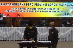 DPRD Gorontalo sahkan Ranperda Susunan Perangkat Daerah