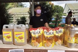 Stok minyak goreng di Belitung tersisa 4,3 ton