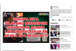 Hoaks! Pemerintah melarang berkerumun saat Idul Fitri 2022