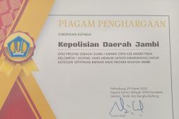 Polda Jambi terima penghargaan sertifikasi barang milik negara dari DJKN
