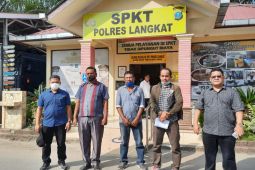 Orator bayaran yang melakukan aksi di depan Polres Langkat dilaporkan