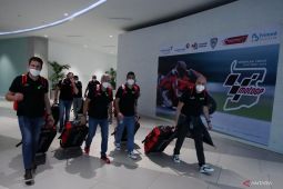 Pebalap MotoGP Mandalika mulai berdatangan
