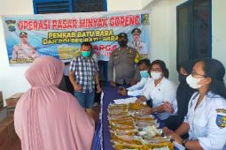 Polres Batubara kawal penyaluran minyak goreng ke masyarakat