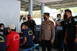 Ratusan narapidana Lapas Labuhan Ruku Batubara divaksin dosis II