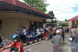 Polres Bangka Selatan gelar operasi pasar murah