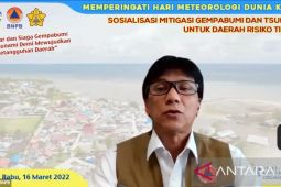 BNPB-BMKG terapkan program IDRIP ke 25  provinsi risiko tinggi tsunami