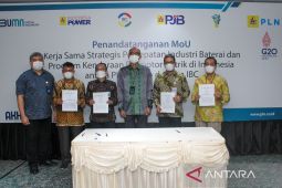 PLN grup bersama IBC mulai mengembangkan sistem penyimpanan energi baterai