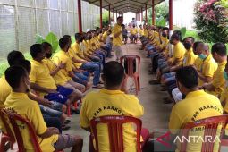 240 WBP Lapas Karang Intan menuju kesembuhan bagi kecanduan narkotika