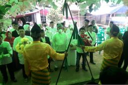 Prosesi pernikahan Bupati Kayong Utara gunakan prosesi adat Melayu Senganan