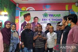 PAKAR Aceh deklarasi dukung Erick Thohir maju Pilpres 2024