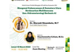 USU gandeng BMKG dalam mengenal kebencanaan Geo Hidrometeorologi di Sumut