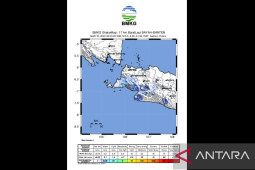 Gempa M 5,0 di Lebak Banten akibat aktivitas subduksi lempeng
