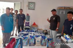 LMP Bangka Selatan salurkan 115 karung beras kepada Mustadhafin