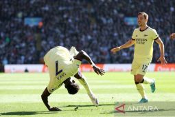 Liga Inggris: Arsenal tundukkan Aston Villa lewat gol Bukayo Saka