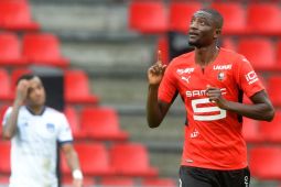 "Hattrick" Guirassy bawa Rennes  masuk 4 besar