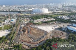 Pembangunan sirkuit Formula E Jakarta capai 80 persen