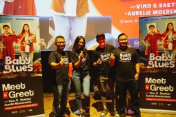 Telkomsel gelar Meet & Greet nobar Baby Blues bersama pelanggan di Medan