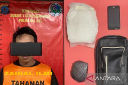 Polisi Kalsel gagalkan penyelundupan 1 kilogram sabu-sabu dari Kalteng