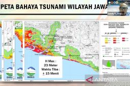 BMKG petakan Tasikmalaya wilayah terancam tsunami megathrust tertinggi di pantai selatan Jabar