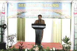 Asisten I hadiri penilaian lomba pekon tingkat Kabupaten Pringsewu tahun 2022