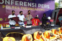 Polisi Tulungagung tangkap enam pelaku pengeroyokan