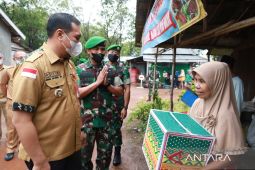 Rindam VI/Mulawarman gelar bakti sosial dan vaksinasi