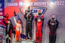 Pebalap cilik Abyan Aqila raih podium di kejurnas Gokart Eshark Rok Cup
