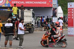 Repsol Honda ungkap kondisi Marquez pascakecelakaan di Mandalika