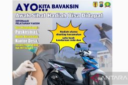 HST gelar vaksinasi berhadiah utama 11 motor dan 36 sepeda