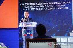 Kehadiran kereta api memudahkan masyarakat datang ke Garut