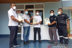 PT Timah beli beras lokal dari petani di Desa Tebing, bakal dibagikan ke masyarakat yang membutuhkan saat Ramadan