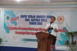 KONI Kapuas Hulu diminta wujudkan prestasi olahraga di tingkat nasional