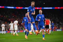 Harry Kane tentukan kemenangan Inggris atas Swiss