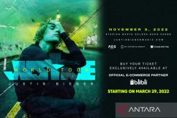 Tiket konser Justin Bieber dijual 29 Maret