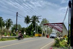Jembatan Paringin kini sudah dapat dilintasi