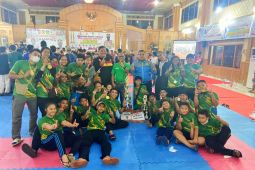 Batanghari  juara  umum kejuaraan Karate Piala Kapolres Tebo