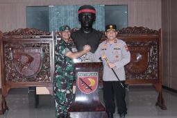 Pangdam XVI bertemu Kapolda Maluku bahas peredaran senjata api ilegal, tegakkan hukum