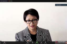 FM Retno Marsudi discusses humanitarian situation with Ukrainian Deputy FM