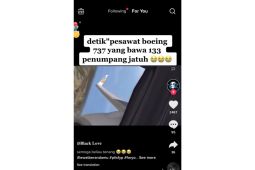 Hoaks! Video detik-detik pesawat China Eastern Airlines jatuh