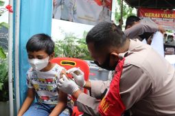 Polda Aceh sebut capaian vaksin dosis dua capai 64,64 persen
