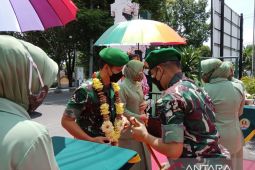 Danrem 045 Gaya kunjungi Makodim 0414 Belitung