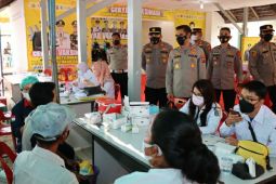 Polres Batubara gelar gebyar vaksinasi di PT Socfindo