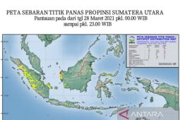BMKG: Terpantau 62 titik panas di wilayah Sumatera Utara