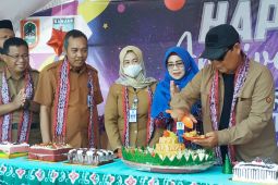 Paman Birin hadiri Puncak Harjad SMAN 1 Karang Intan