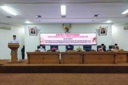 DPRD Batanghari  gelar paripurna penyampaian LKPJ dan LKPD TA 2021