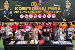 Polres Tapin amankan 35,73 gram sabu-sabu
