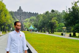 Presiden tekankan vaksin penguat seiring warga  mudik capai 79 juta