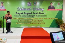 Resmikan ruang rawat baru dan UTD RSUD Meulaboh, begini harapan bupati