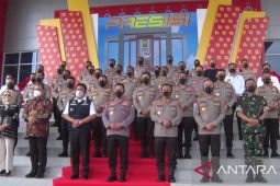 Kapolri resmikan dua infrastruktur Polda Sumsel