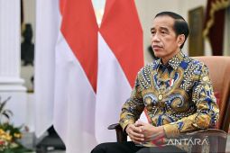 Presiden Jokowi mengucapkan selamat berpuasa bagi umat muslim